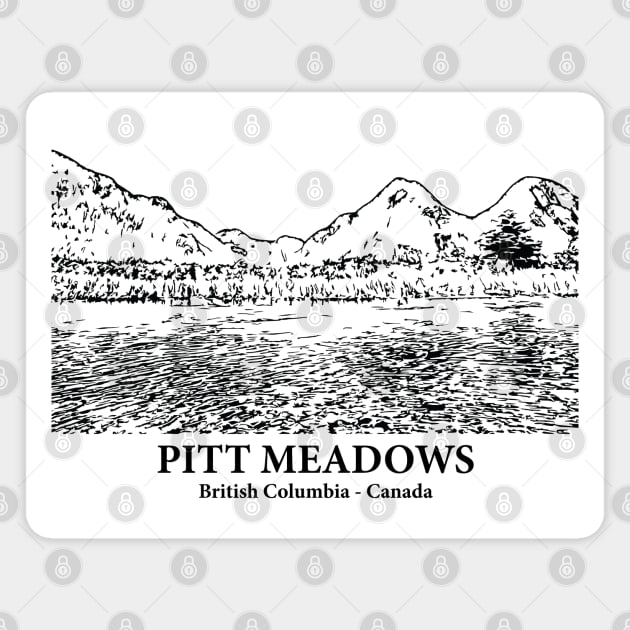 Pitt Meadows - British Columbia Magnet by Lakeric